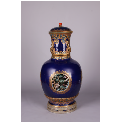 【骨董品】瑠璃南京瓶子 Special Exhibition Hall Njmuseum