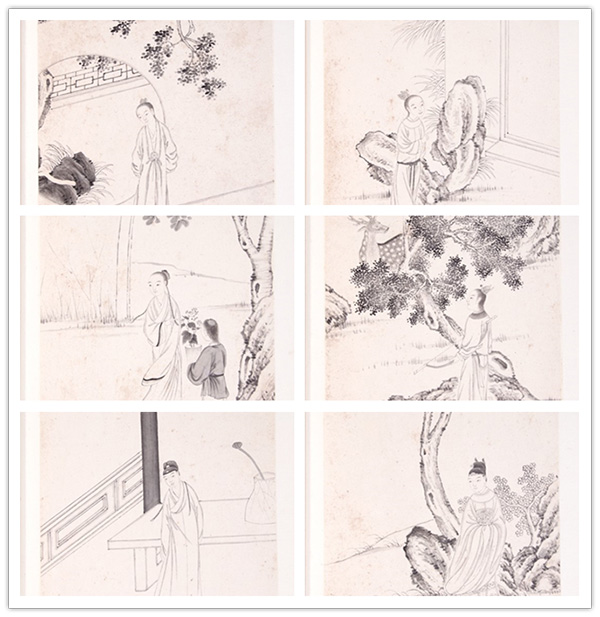 費丹旭 人物圖 費丹旭- (清代畫家)費丹旭的仕女形像多為典型的鵝蛋臉、柳眉細眼